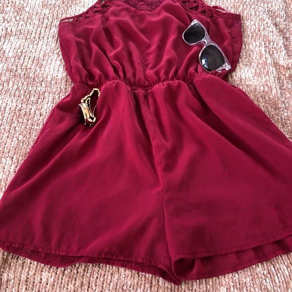 Triple R- Ruby Red Romper - Picture 4 of 4